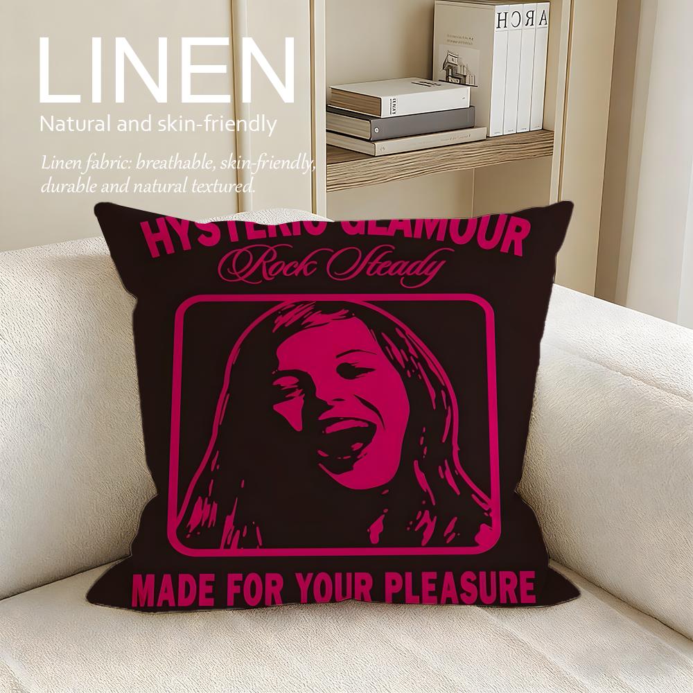 Brand Hysteric Glamour Cushion Cover Pillowcase Set Pcs x x Breathable Washable Sofa Cushion Cover