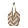 Large capacity tote bag woven bag summer shoulder bag women's hand-woven bag new holiday beach bag