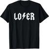 Funny LOSER Vintage Rock Music Metal Band Parody Sarcasm T-Shirt