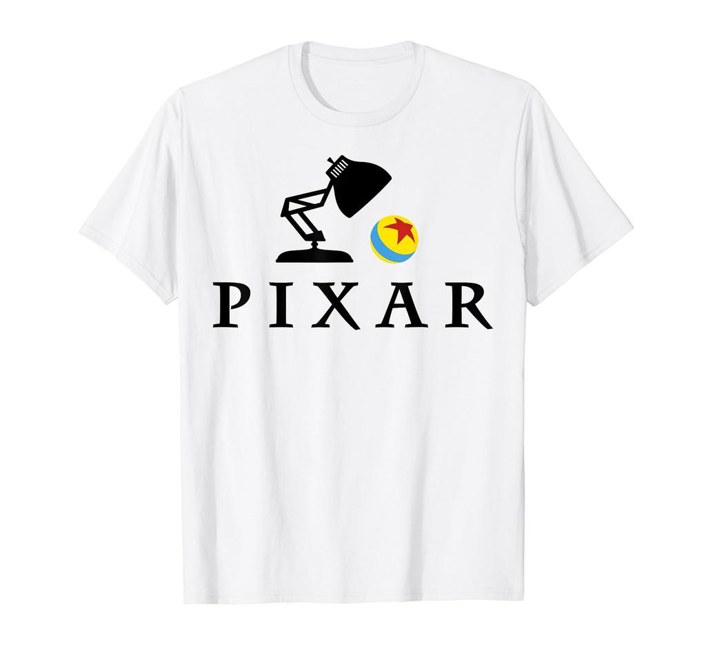 Disney Pixar Movie Logo Through the Year Front & Back T-Shirt