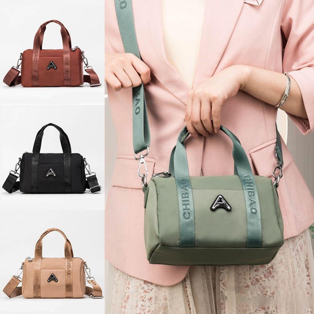 

Oxford Cloth Crossbody Bag Large Capacity Tote Bags Portable Underarm Bag