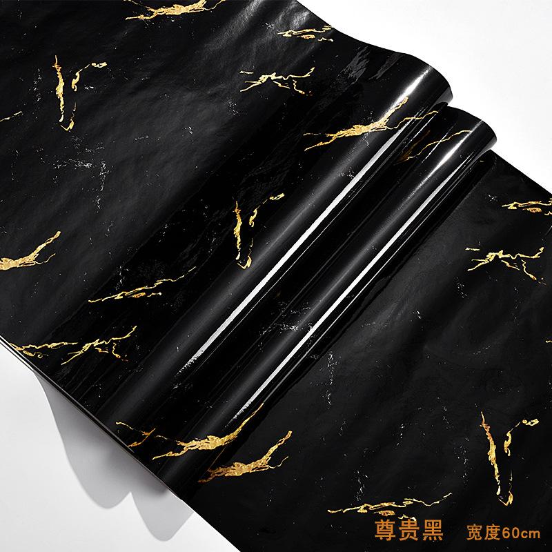 60cm X1/3/5/10m Samolepicí tapeta na zeď Vodotěsná Olejuvzdorná Fólie Mramorová Dekorace Samolepka Kuchyň Koupelna Renovace Dekorativní