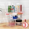 Stackable Acrylic Vanity Makeup Organizer Holder,Display Riser Shelf for Funko Figures,Perfume Stand,Car Stand Cupcake Storage