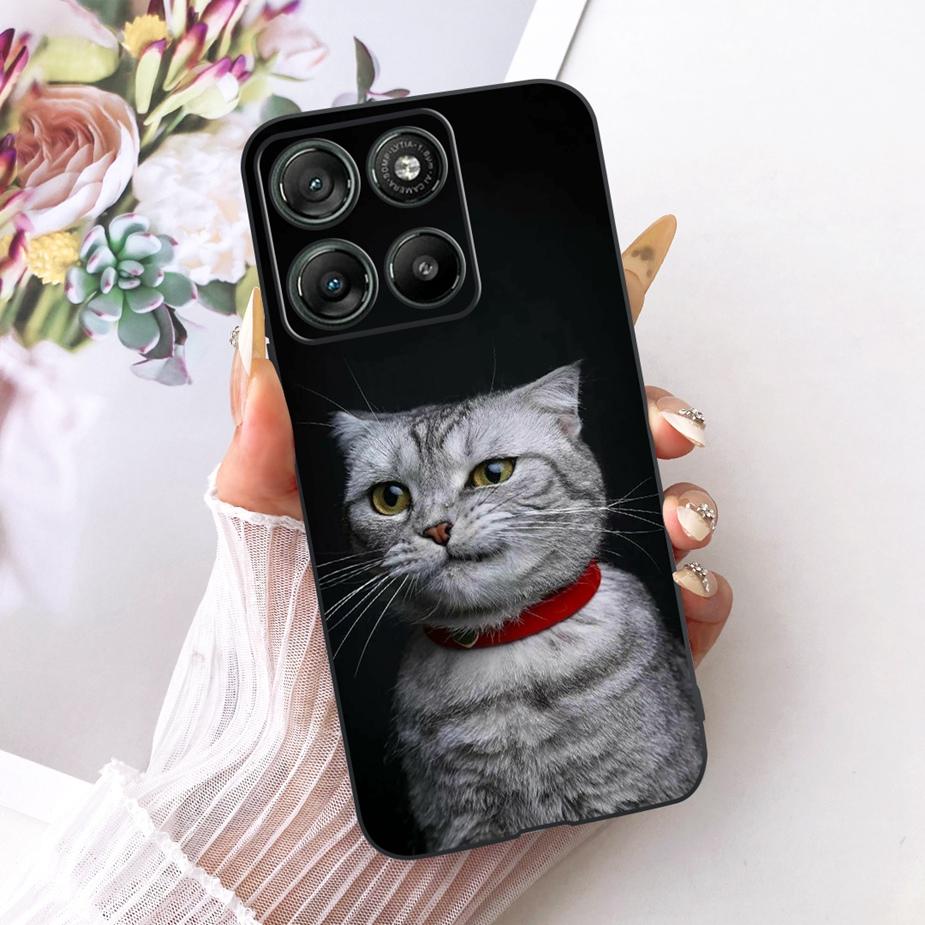 For Motorola Moto G77 5G Case XT2621-4 Luxury Flowers Painted Cover Soft Silicone Case For Moto G67 G 77 MotoG67 MotoG77 5G Bags