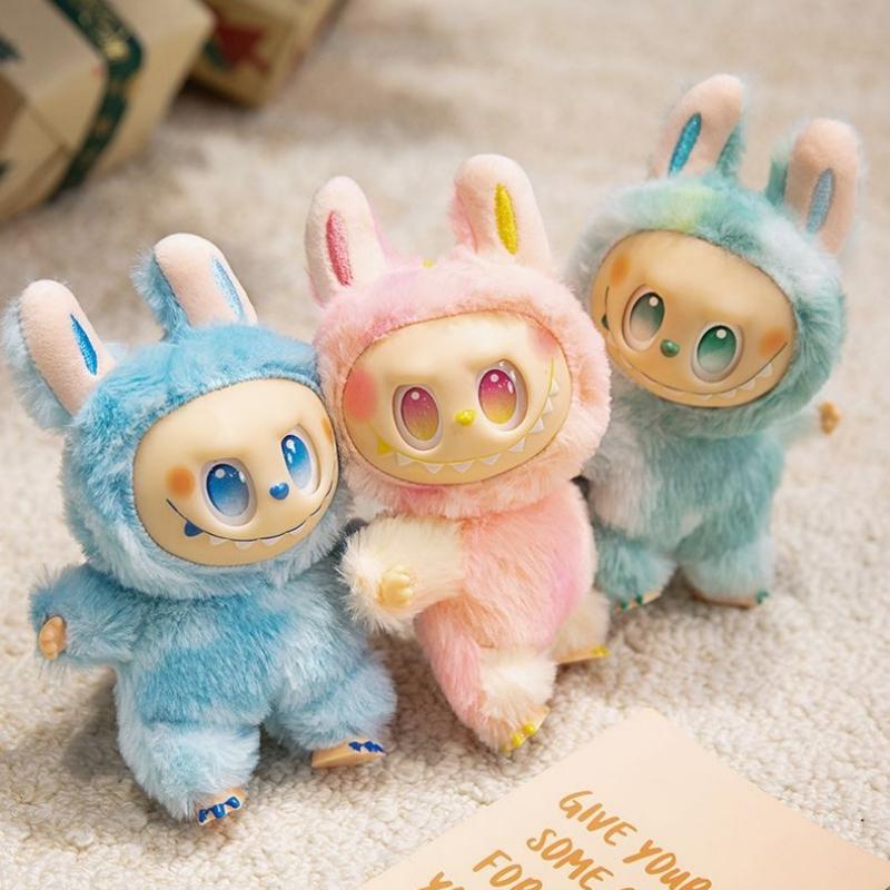 New Plushies V3 The Monsters Big Into Energy Series Vinyl Plush Toy Bag Pendant Kawaii Figure Face Doll Keychain Birthday Gift