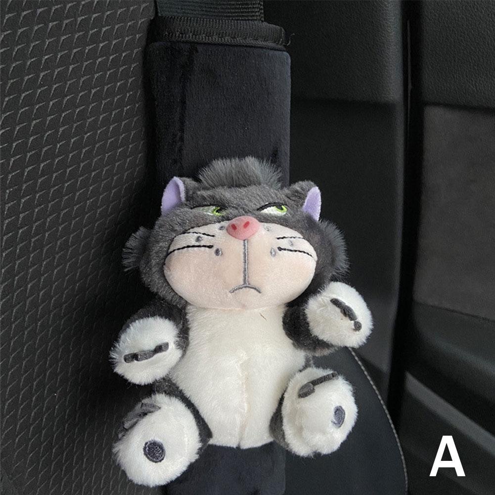 

Автомобиль Панда Бургер Бант Ремень безопасности Плечевой протектор Декоративные аксессуары Пассажирский вращающий манжет Защитный чехол