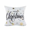 Christmas Letter Cover Pillow Case Sofa Car Square Home Office Soft Decor