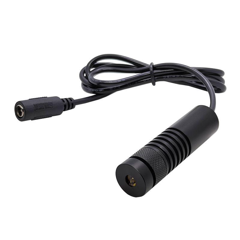External Focusing 16X60mm 635nm 100mW Red Line Laser Marker with Glass Lens