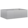 Planter Box 120x80x40 cm Galvanized Steel