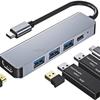USB C PD Type-C Multifunction Hub Adapter with 4K for HDMI 5 PORTS 3.0 Interface Stock Product