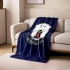 Berlin Polar Bear Logo Blanket print blanket soft and cozy perfect for the living room bed sofa or a nap,gift