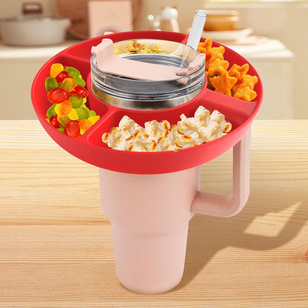 Fashion Snack Platter Rings Easy Install Removable Mug Food Platter For Cup's Accessories