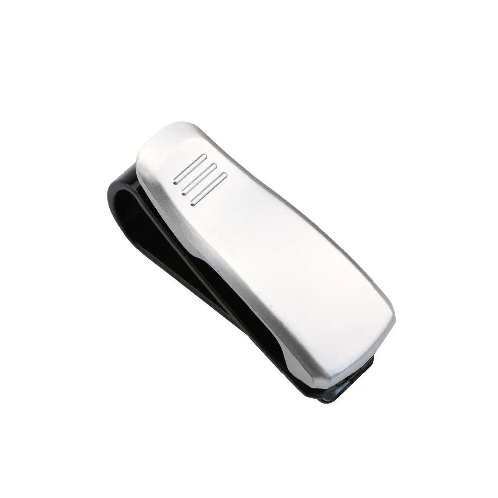 Car Sun Visor Glasses Box Sunglasses Clip Ticket Holder Stand Fastener Universal Card Pen Case Organizer Car Accessories
