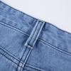 Trendy High-Waisted Loose Fit Printed Graffiti Women's Straight-Leg Jeans, Rainbow Denim Pants Loose Graffiti Printed