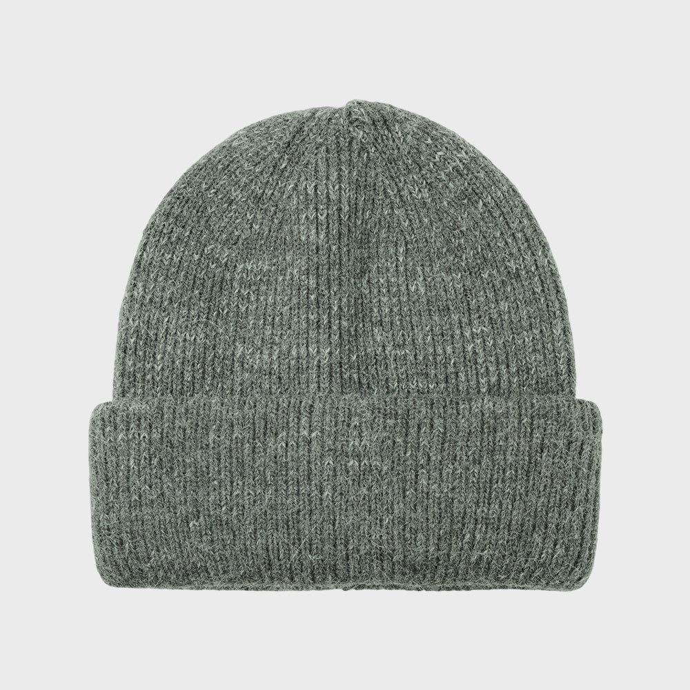 New Autumn and Winter Pure Cashmere Wool Hat for Women Warm Double Sided Thickened Versatile Casual Hat Fashionable Solid Color Knitted Hat