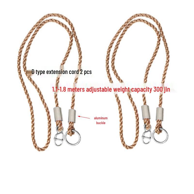 Adjustable Hanging Swing Extension and Suspension Rope Set