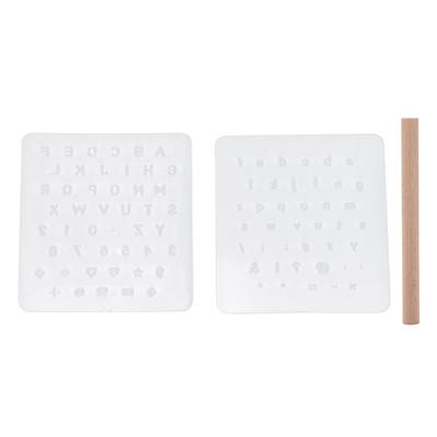 Instrument de ștanțare piele DIY Piele Tip mobil Digital Ștanțare Litere