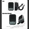 Portable Sport Bluetooth Speaker Outdoor Waterproof with Cycling Stand Magnetic Collar Clip FM Radio TF Card TWS Mini Soundbox