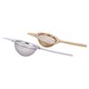 Durable Stainless Steel Handle Tea Strainer with Drip Bowl Infuser Fine Mesh