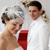 Romance Bird Nest Wedding Veil Tulle Veil Headpiece For Bride Special Occasion Gathering Ceremony Photography Headwear