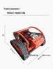 Fully Automatic Remote Control Crawler Lawn Mower and Weed Trimmer for Municipal Greening