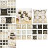 Premium Single Side Printed Bronzing Geometric Cushion Cover Perfect For Sofa And Bed Decor