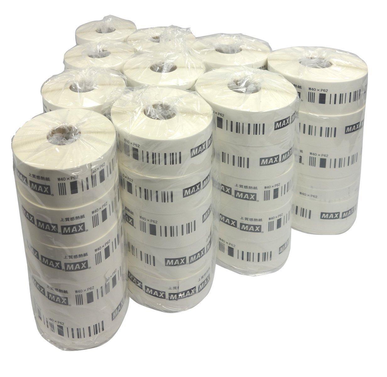 

Max Label High Quality Thermal Paper for Label Printers 50 Rolls LP-S4080VP