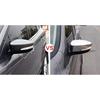 Side Mirror Covers Rear View Mirror Exterior Cover For Ford Escape Kuga 2013- Chrome 2Pcs