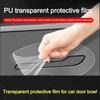 4pcs TPU Car Door Handle Protector for Tesla Model 3/Y Juniper Launch 2025 Automotive Accessories