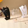 1 portrait jewelry display stand vertical necklace earring storage stand, jewelry store home display stand perfect holiday gift
