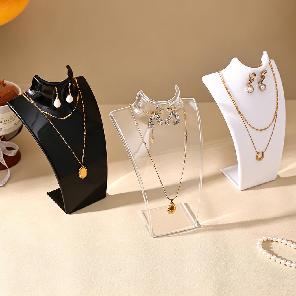 1 portrait jewelry display stand vertical necklace earring storage stand, jewelry store home display stand perfect holiday gift