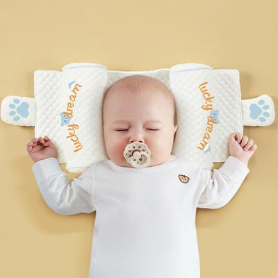 Baby Head Shaping Pillow Breathable Headrest Infant Support Pillow Non-Slip Infant Head Cushion for Newborns 0-6 Months