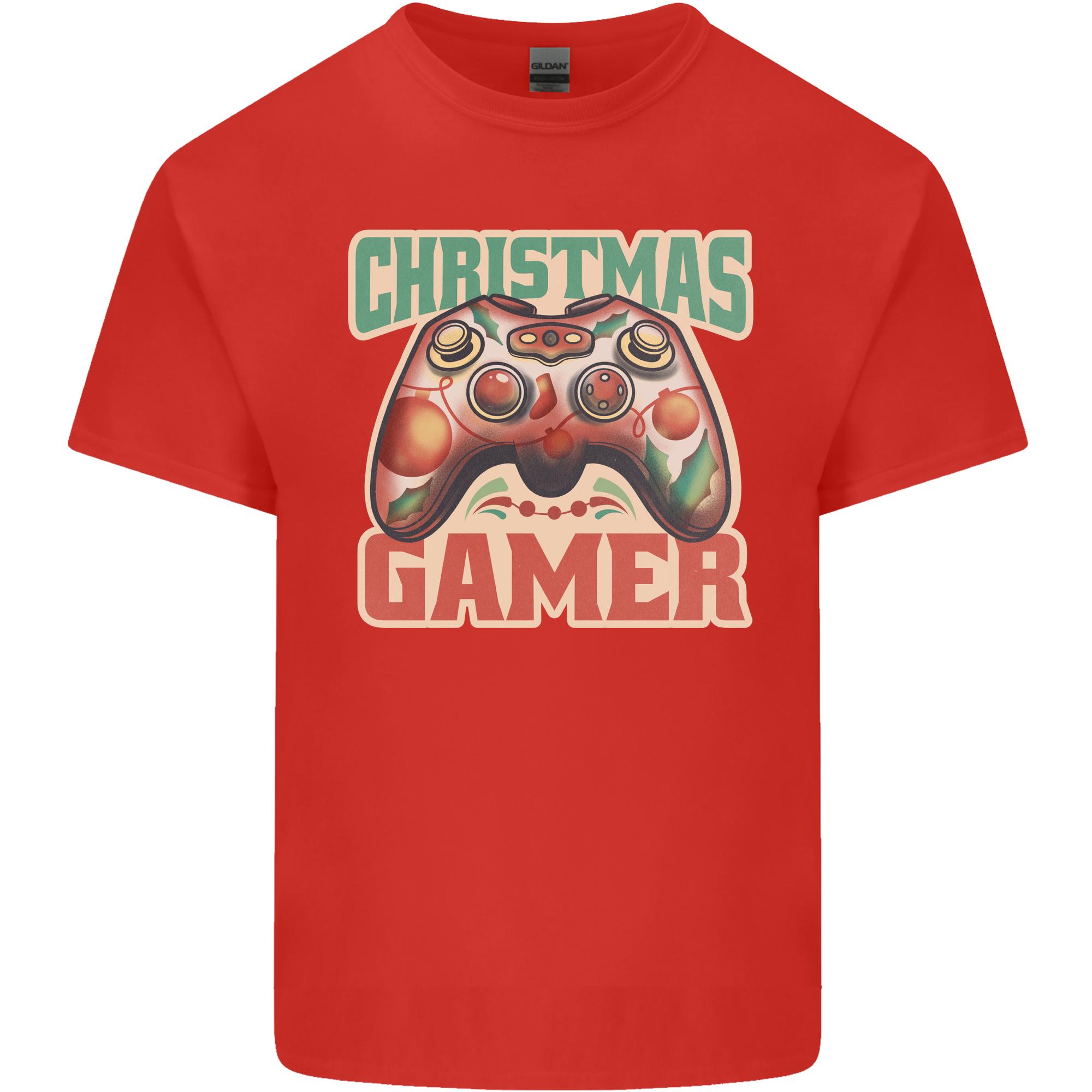 Christmas Gamer Funny Gaming Joypad Unisexs Light Cotton TShirt S