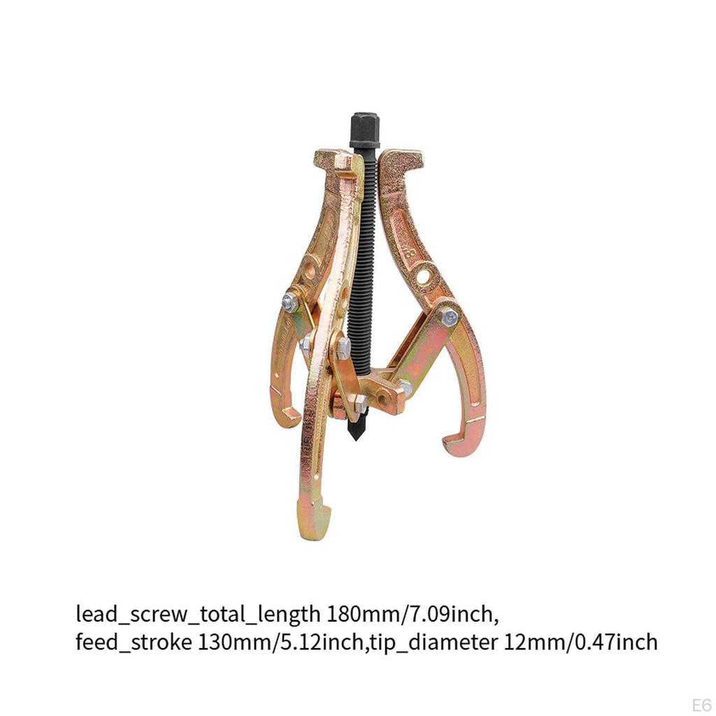 3 Jaw Bearing Puller Removal Tool Professional Lightweight Remover Removing for Car