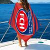 Heidenheim Squad Beach Towel - Soft, Absorbent Microfiber, Lightweight, Ideal for The Beach, Parties, Travel, Camping fan gifts