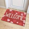 1PC Welcome Charactor Door Mats Kitchen Rugs Non-Slip Design Bathroom Rugs Bath Mat Carpet for Living Room Sink Laundry Decor