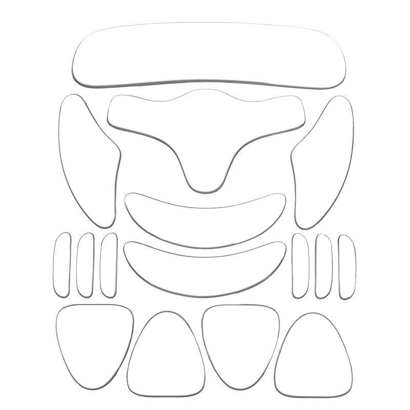 Cross-Border Exclusive Silicone Anti-Wrinkle Patches: 18-Piece, 11-Piece, and 16-Piece Face and Eye Sets