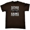 Father Forgive Me For The Gains Gym Bodybuilding Unisexs Funny T Shirt