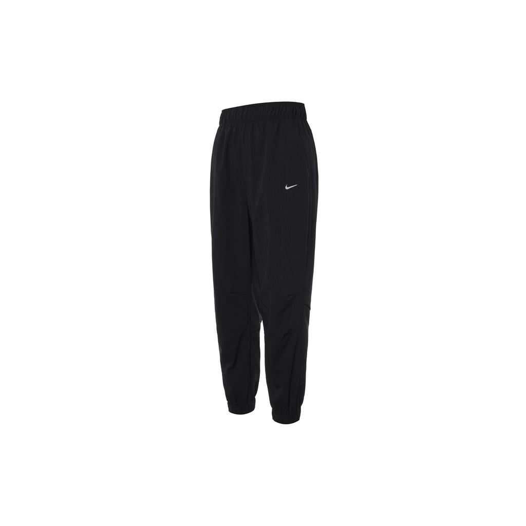 Nike Mid-Rise Joggers with Printed Logo Women Bottoms Black FB7731-010