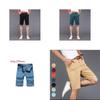 Summer Mens Cargo Shorts With Bamboo Fiber For Casual Wear And Comfort