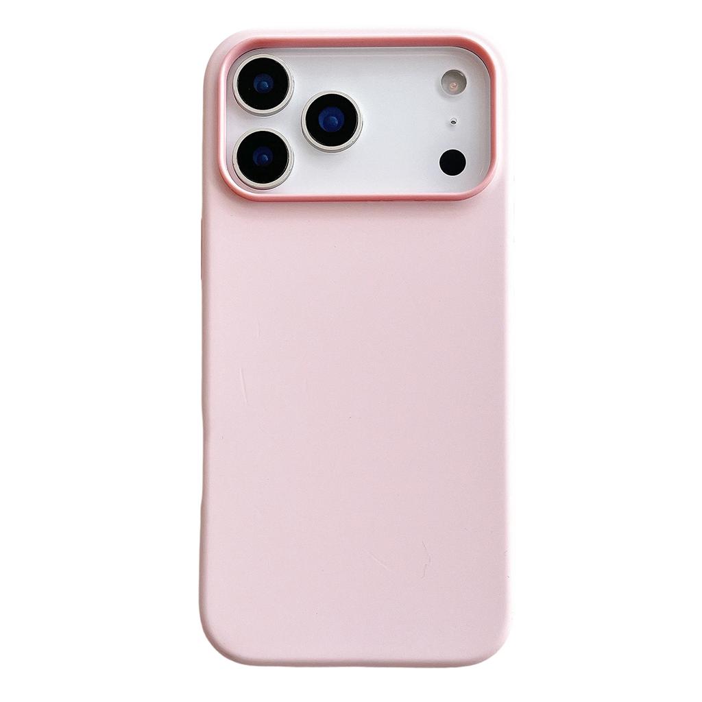 For iPhone 17 Pro Max Case Dual Color Liquid Silicone Phone Cover Large Camera Cutout