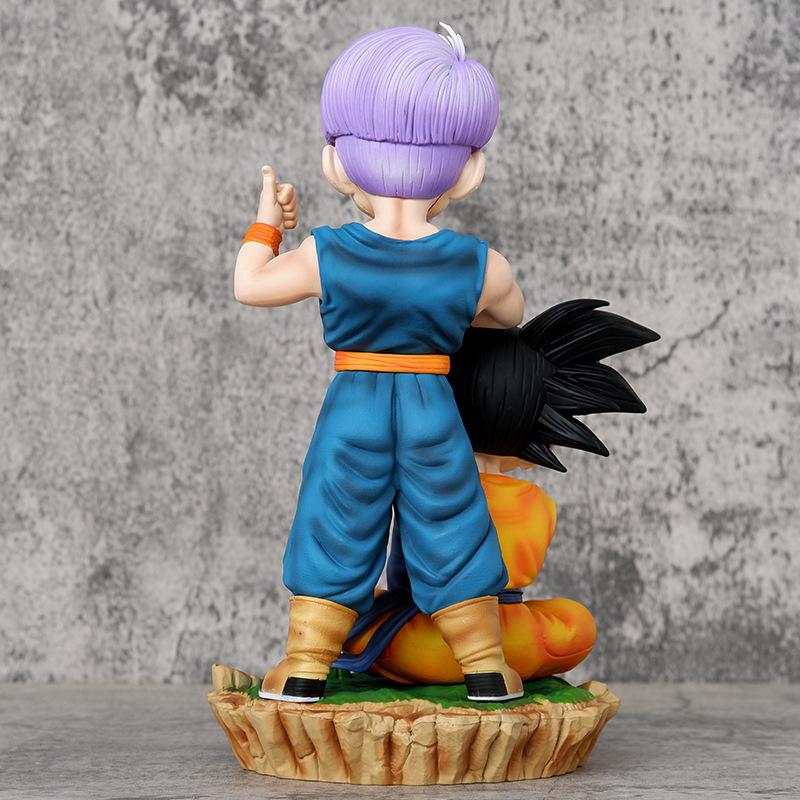 Dragon Ball Figure Violent Bear Sun Wutian Trunks Statue Model Animation Week Model Play Ornament Toy Gift