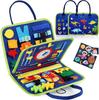 Felt Learning Early Education Board Felt Children Diy Busy Board Montessori Children'S Puzzle Teaching Dress And Tie Shoelaces