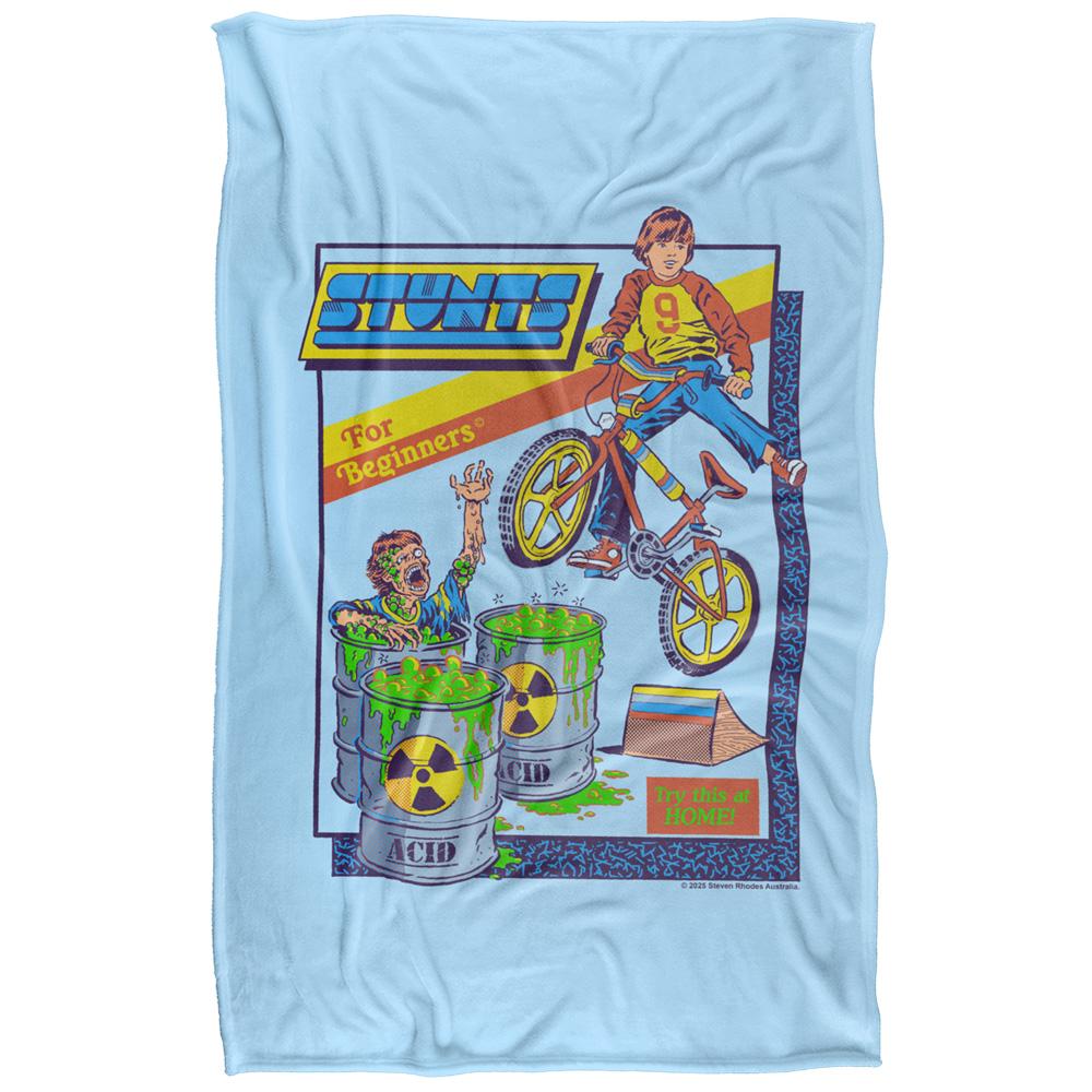 Steven Rhodes Stunts For Beginners Soft Touch Blanket