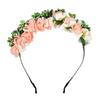 Frauen Blume Boho Floral Stirnband Girlande Festival Hochzeit Braut Haarband