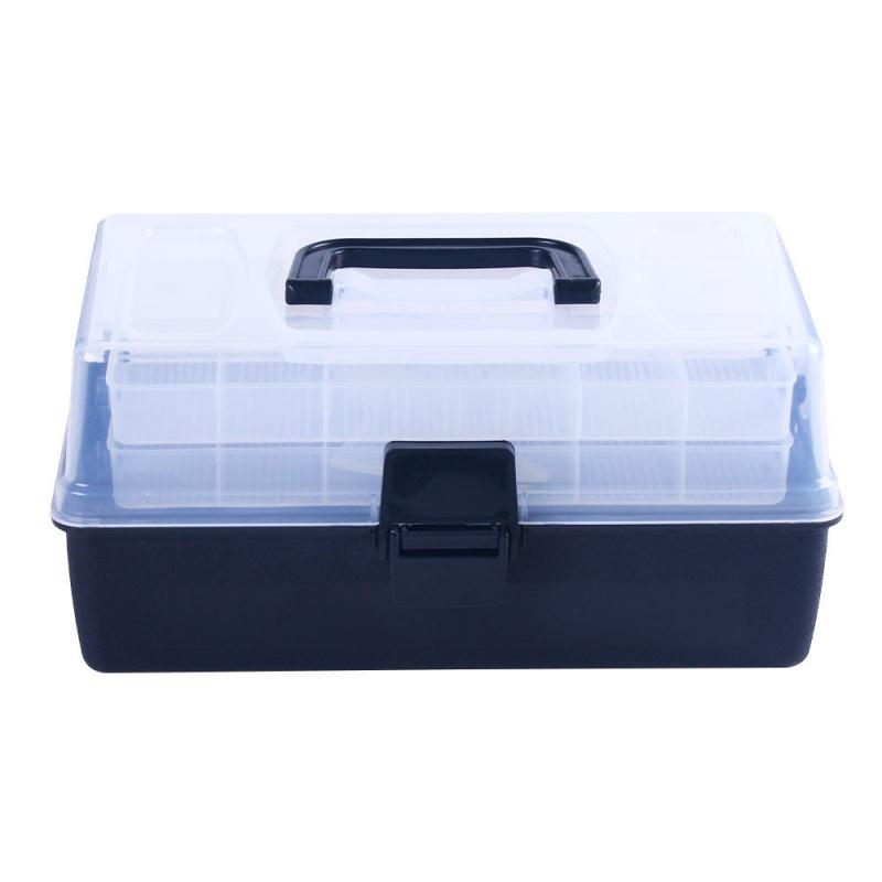 Specialized Fishing Tool box3Multi-layer Plastic Storage Box, Large Fishing Bait Box, New Fishing Gear Set, Large Capacity, Mult