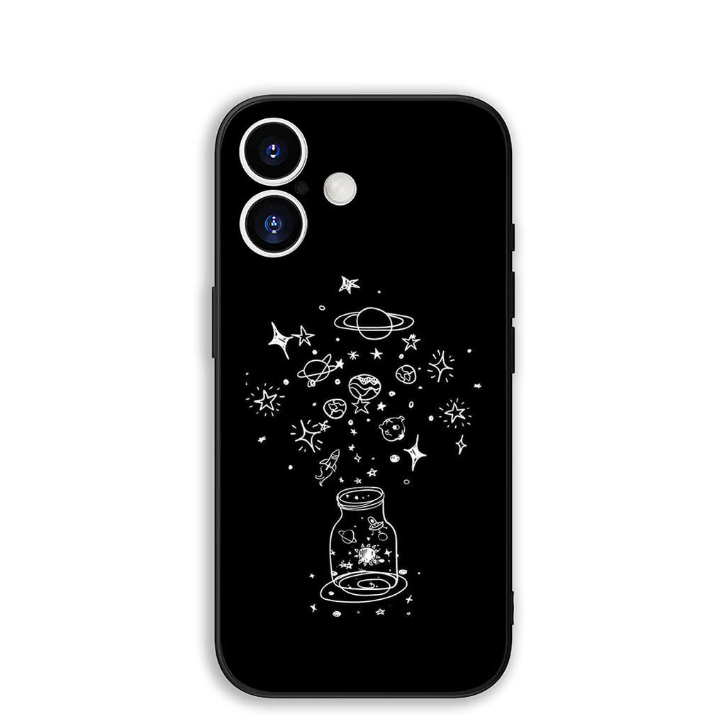 for Motorola Moto Edge 50 30 One Fusion 40 neo Ultra Pro 20 Lite G50 G85 G84 E15 E14 Phone Case Moon luxury Astronaut Stars Sky