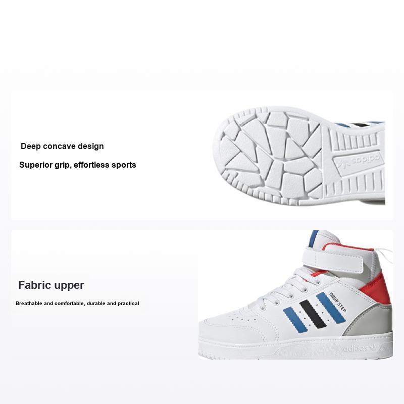 adidas Originals Drop Step 360 C Zapatillas de Skate de Caña Alta Cómodas para Niños Zapatillas para Niños Blanco H05618