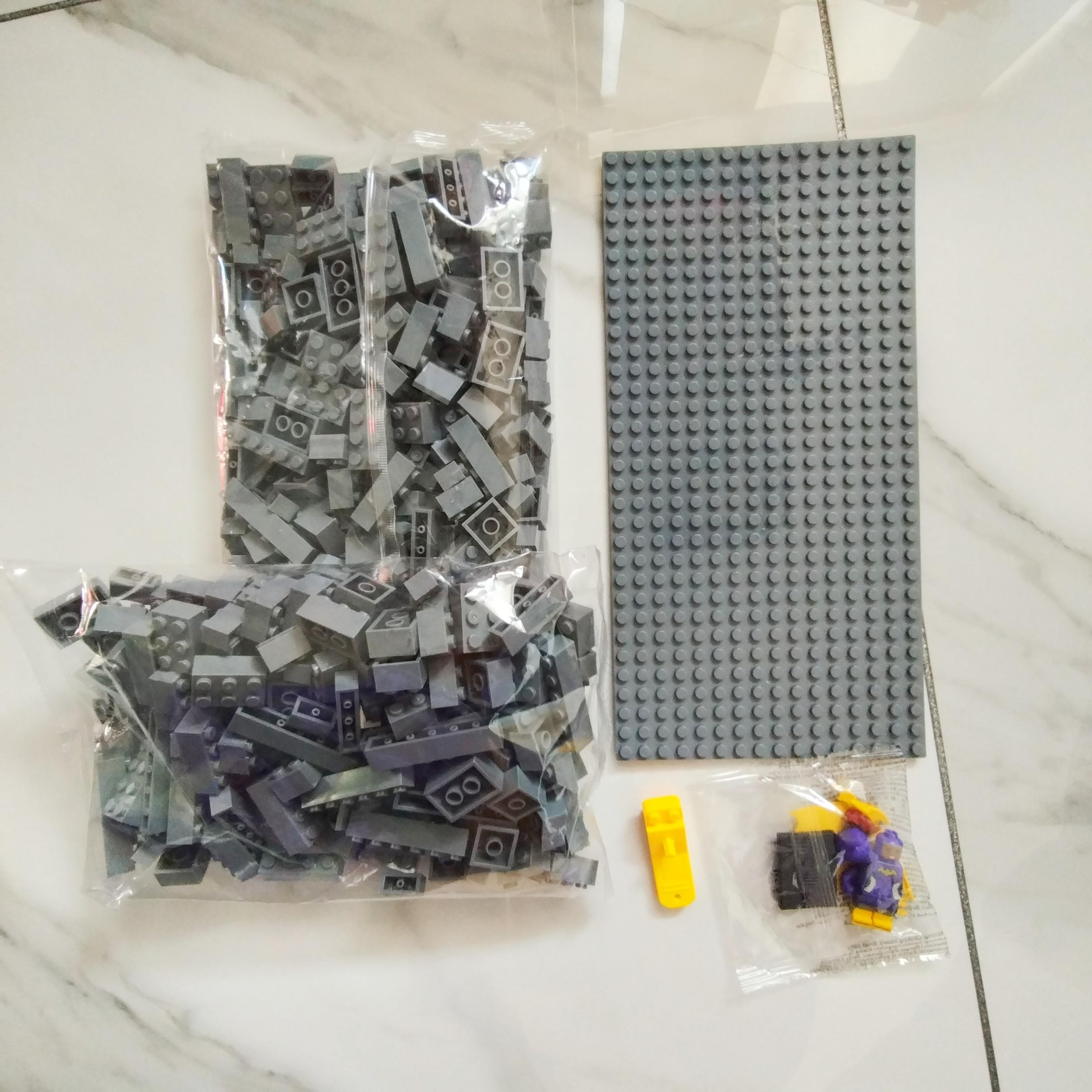 

Building Blocks Hybrid Particles 520g Bulk 17Colours DIY іграшки для дітей Free Base Plate Jigsaw Puzzle