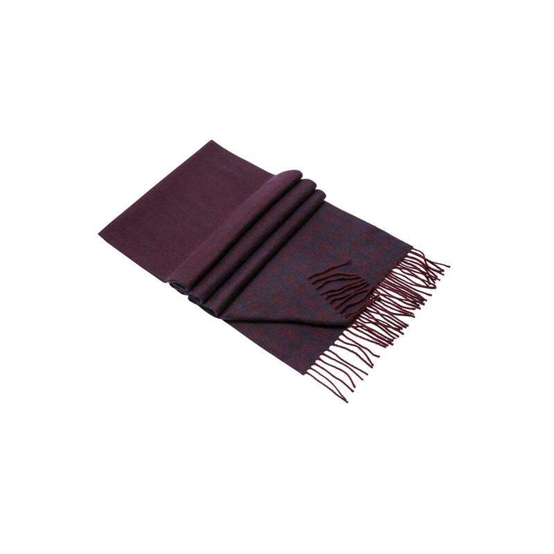 Yagor Houndstooth Cashmere Blend Scarf